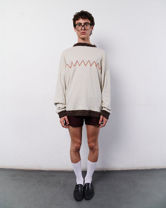 Sweater - Maxi Zig Zag