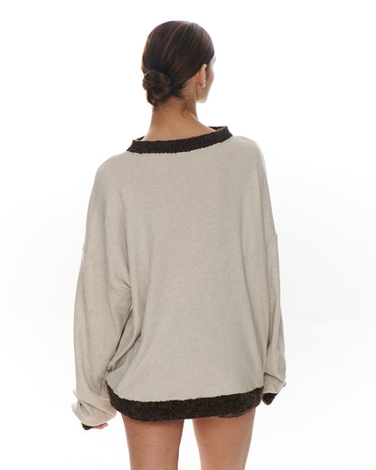 Sweater - Maxi Zig Zag